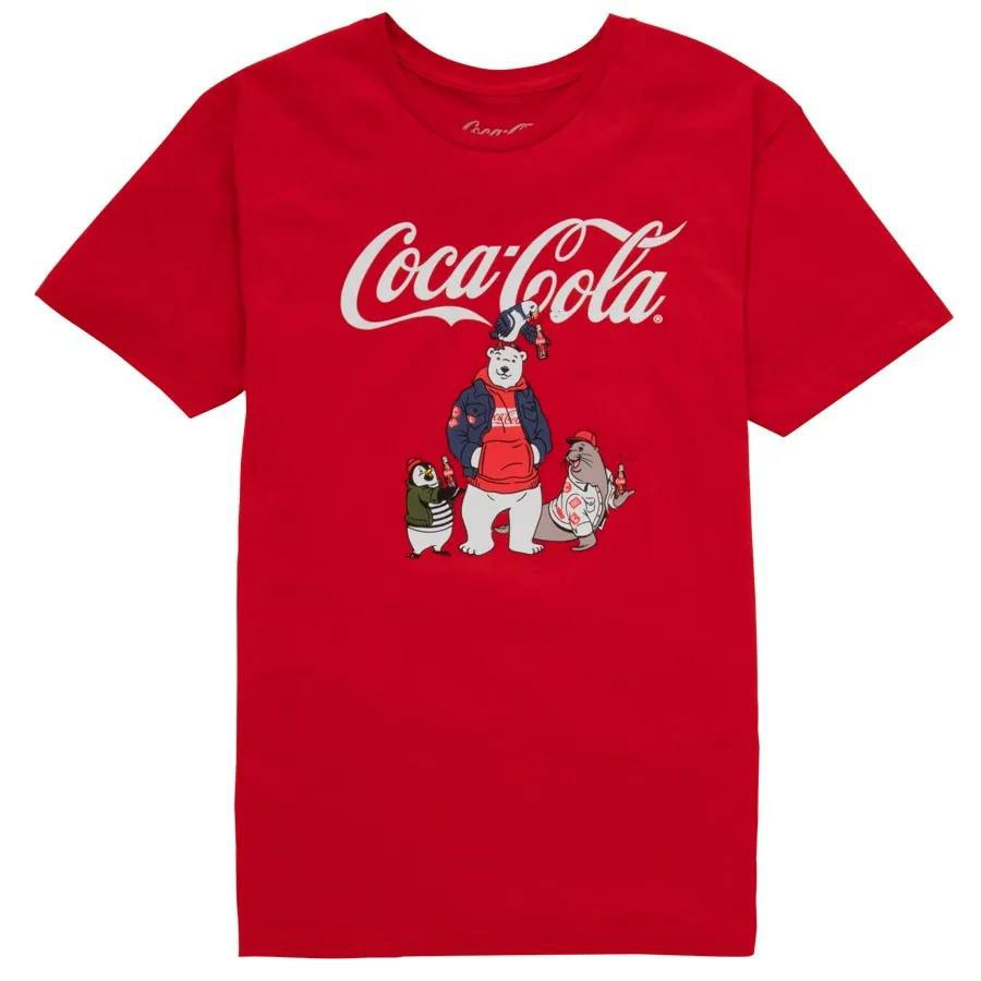 Coca-Cola Store Value - Coca-Cola Unisex Polar Bear Family T
