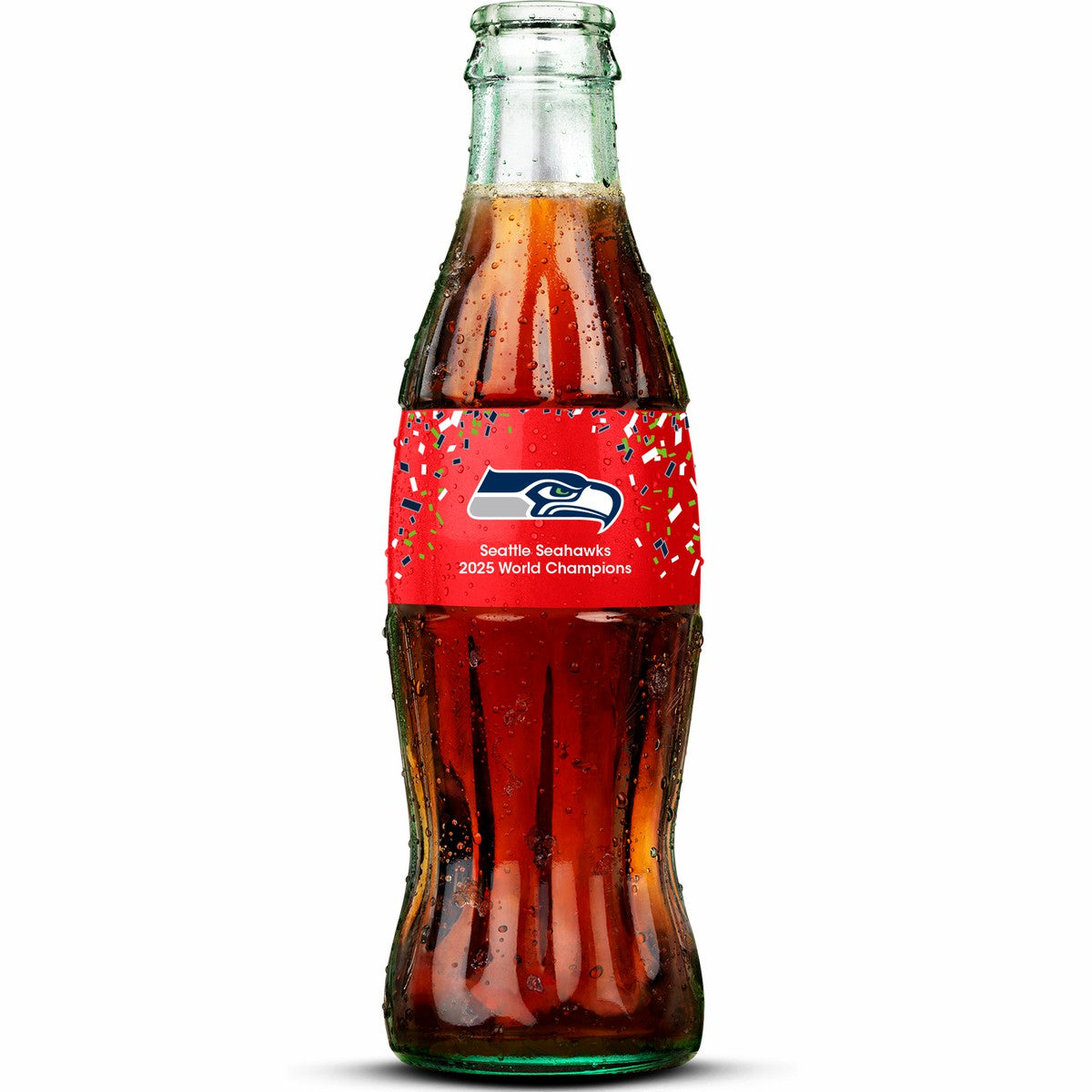 Coca-Cola Store Everyday - Seattle Seahawks World Champions 2026 Collectible Bottle