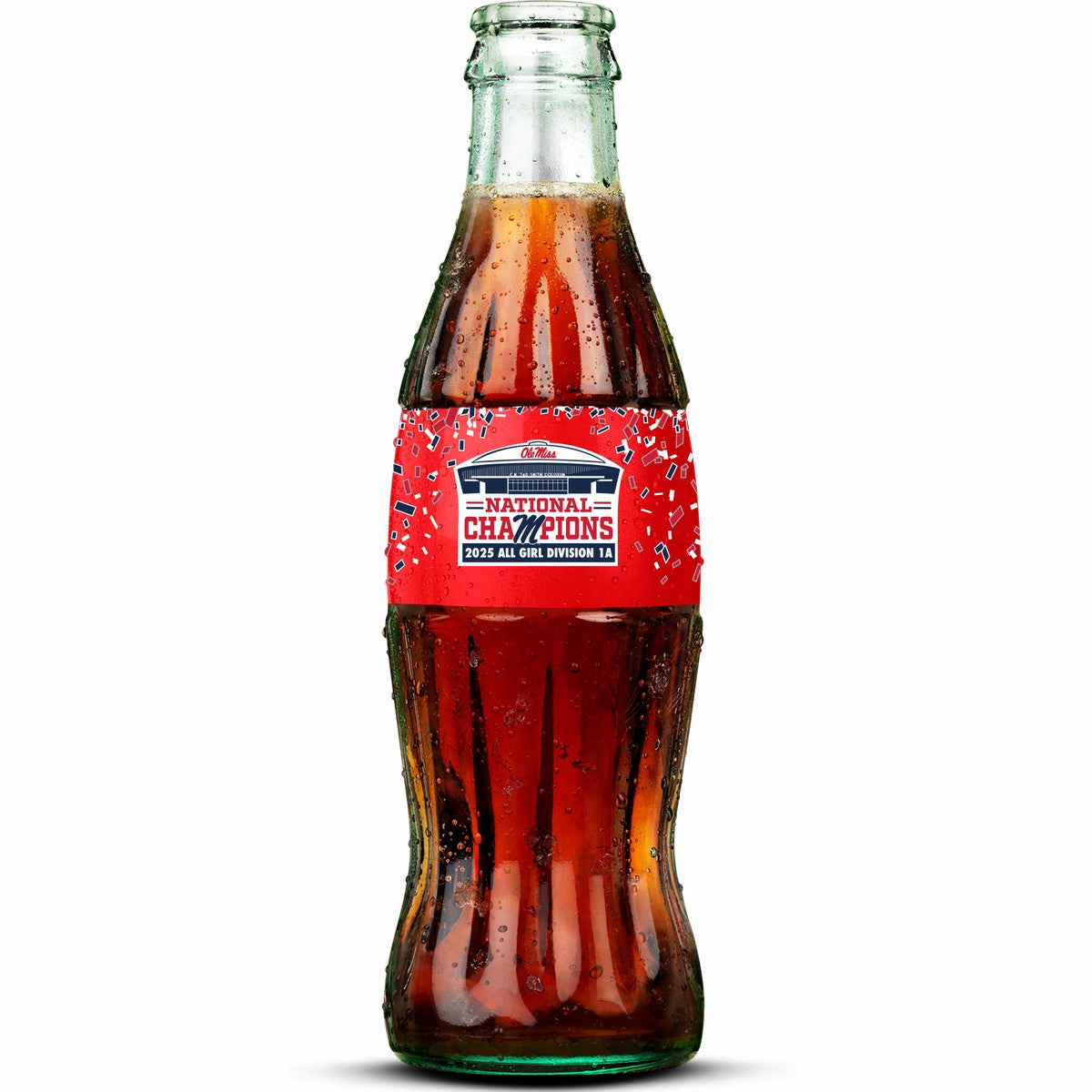 Coca-Cola Store Recommended - Ole Miss 2025 NCAA Cheerleading Champions Bottle