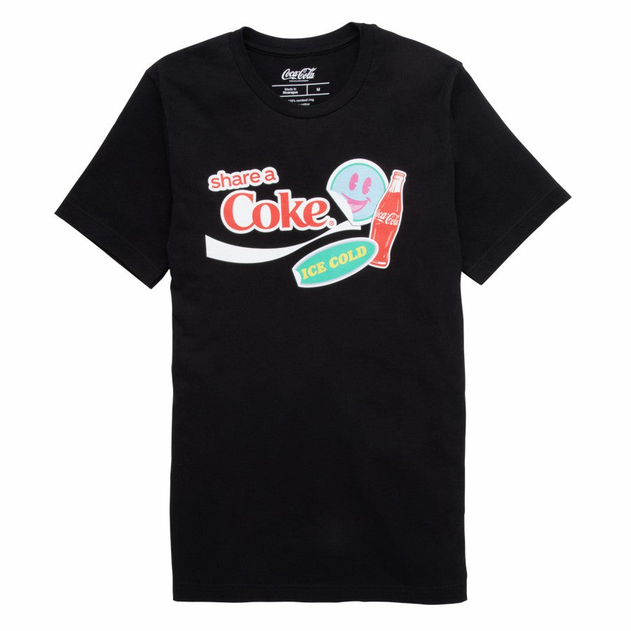 Coca-Cola Store Discount - Share A Coke Unisex Tee Black