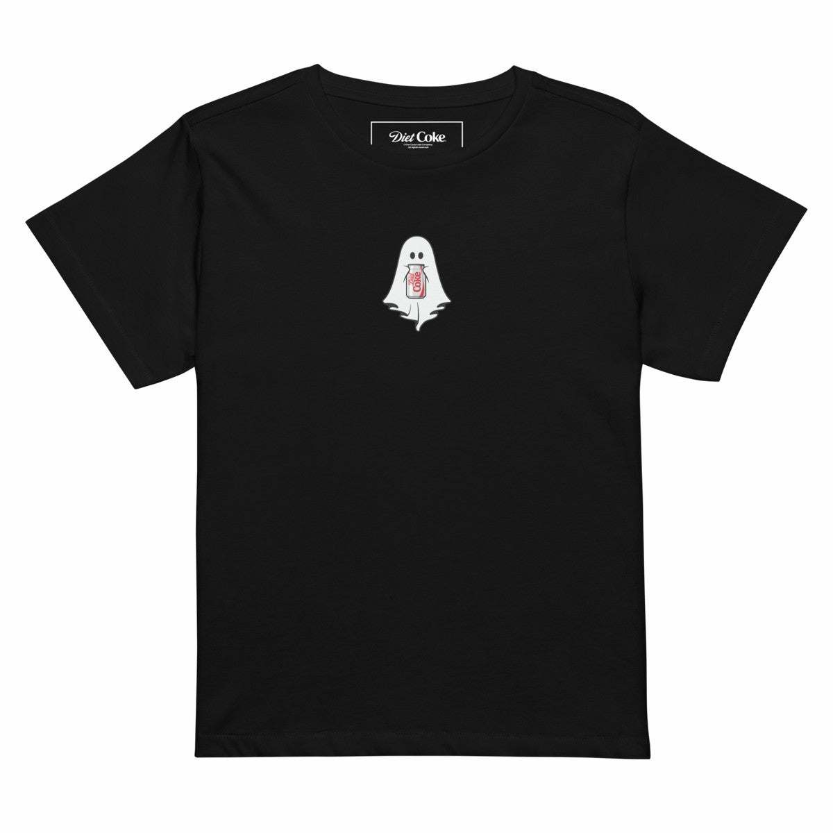 Coca-Cola Store Featured - Diet Coke Ghost Women's Cropped Tee