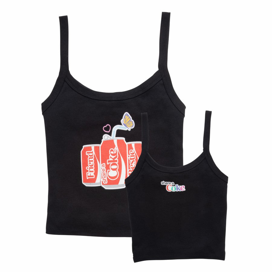 Coca-Cola Store Exclusive - Share a Coke Junior Women's Crop Tank