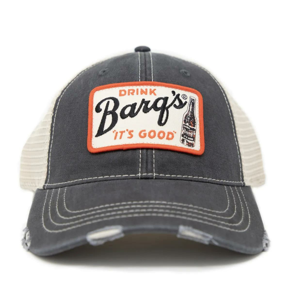 Coca-Cola Store Best Seller - Barqs Distressed Trucker Hat