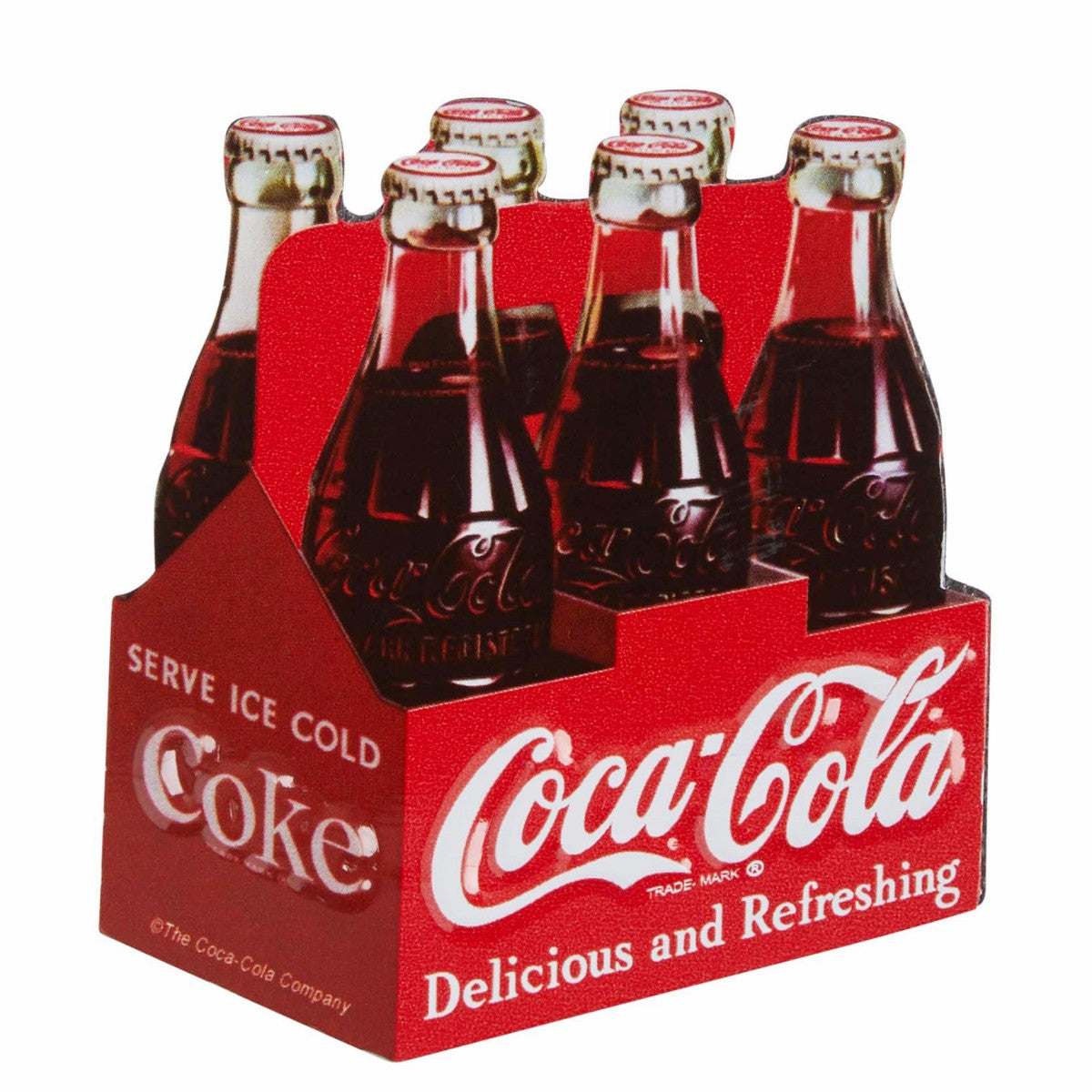 Coca-Cola Store Trending - Coca-Cola 6 Pack Embossed Magnet