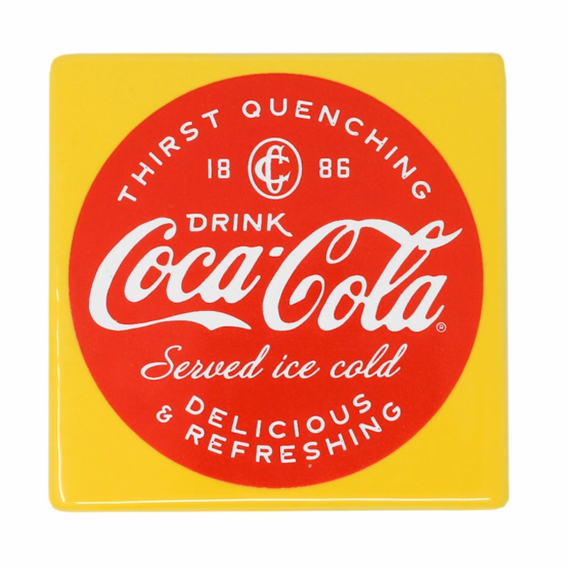 Coca-Cola Store Hot Sale - Coca-Cola Thirst Quenching Ceramic Coaster