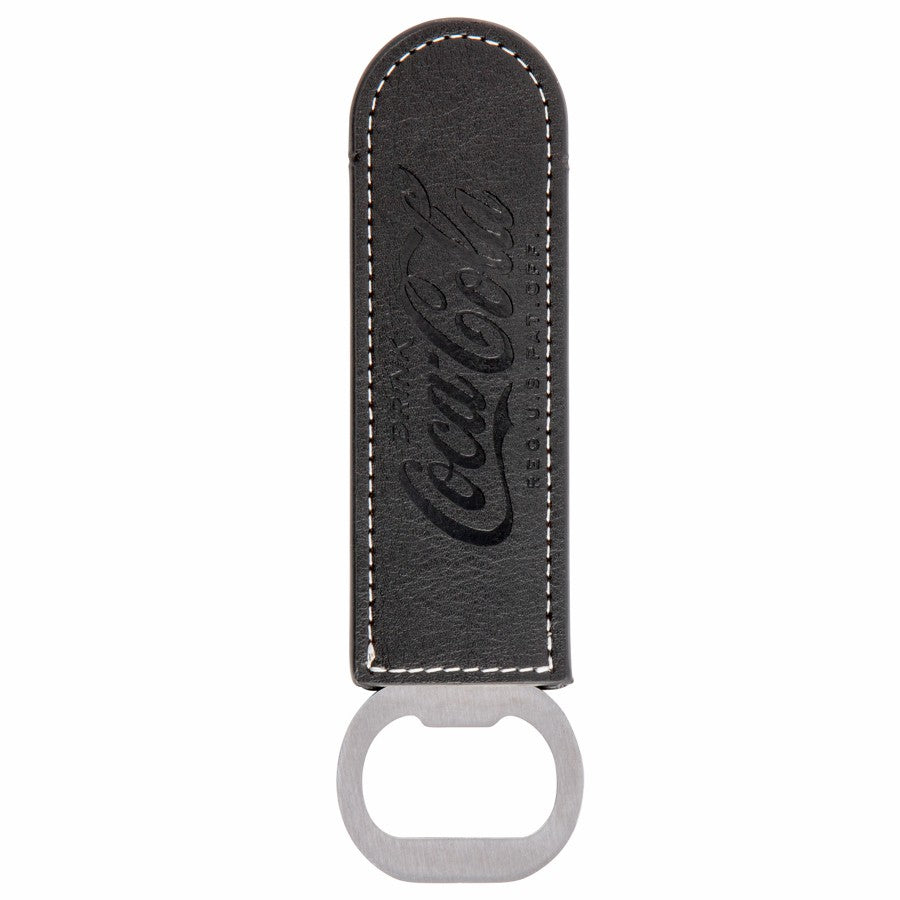Coca-Cola Store Premium - Coca-Cola Faux Leather Bottle Opener