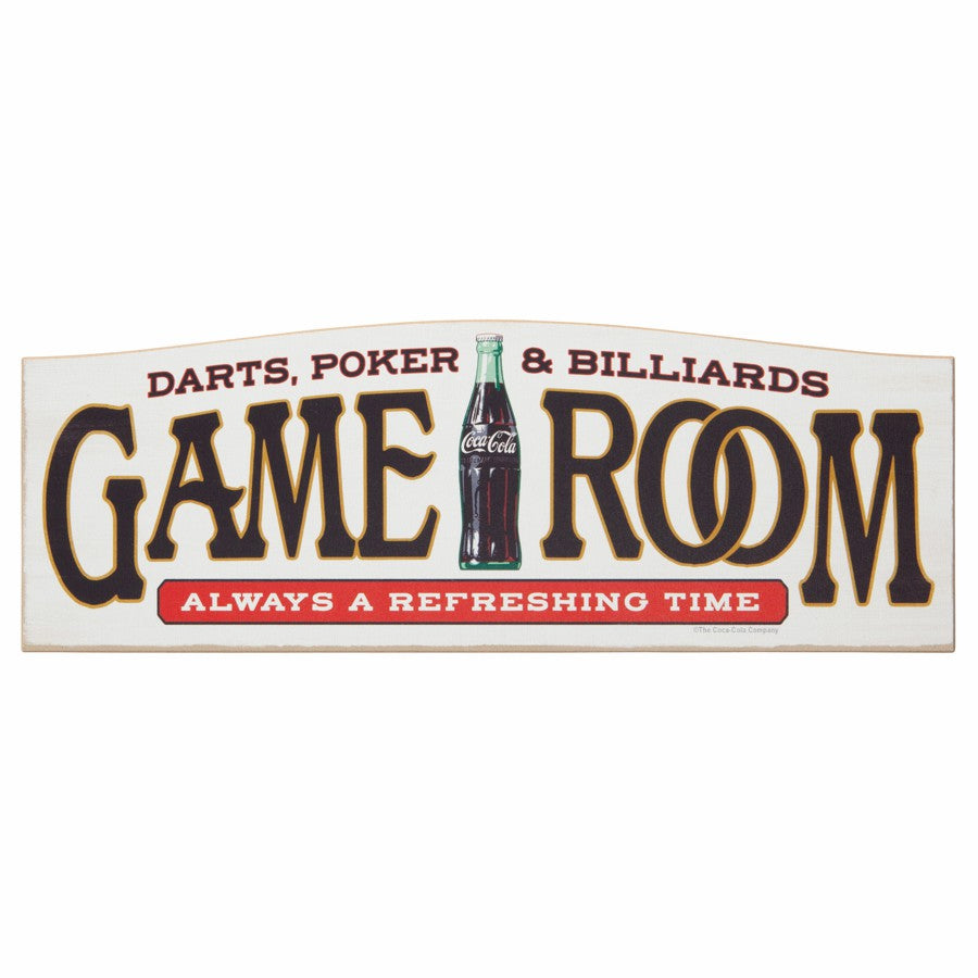 Coca-Cola Store Classic - Coca-Cola Game Room Sign