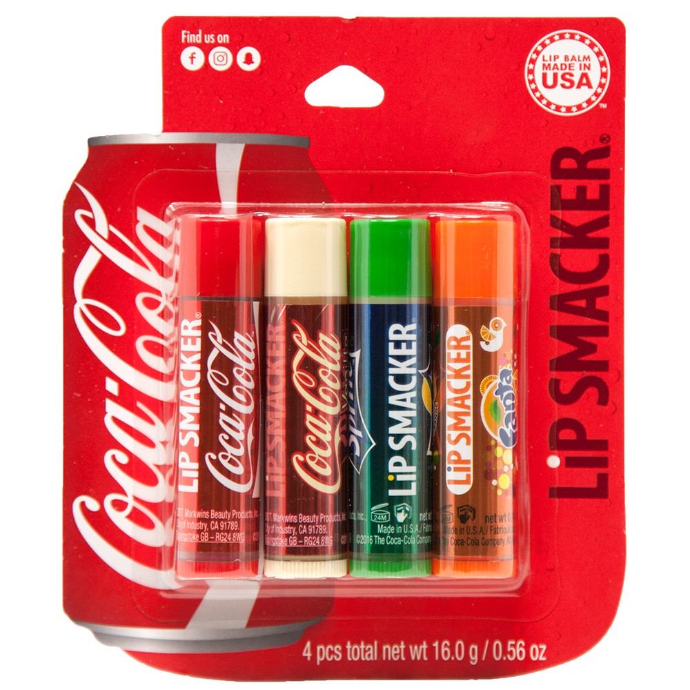Coca-Cola Store Latest - Coca-Cola Multi Brands Lip Balm Quad Pack