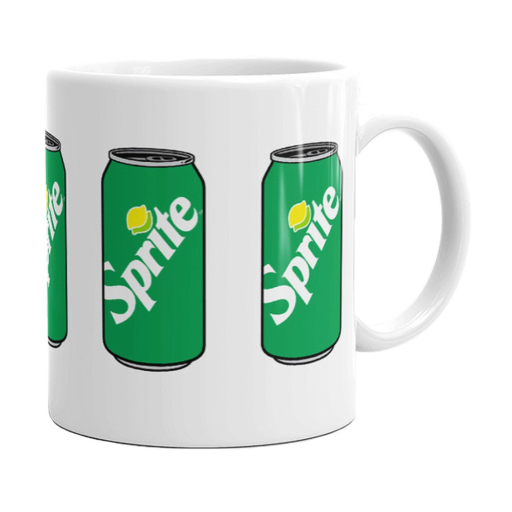 Coca-Cola Store Everyday - Sprite Can Design Mug – 11oz White Ceramic Drinkware