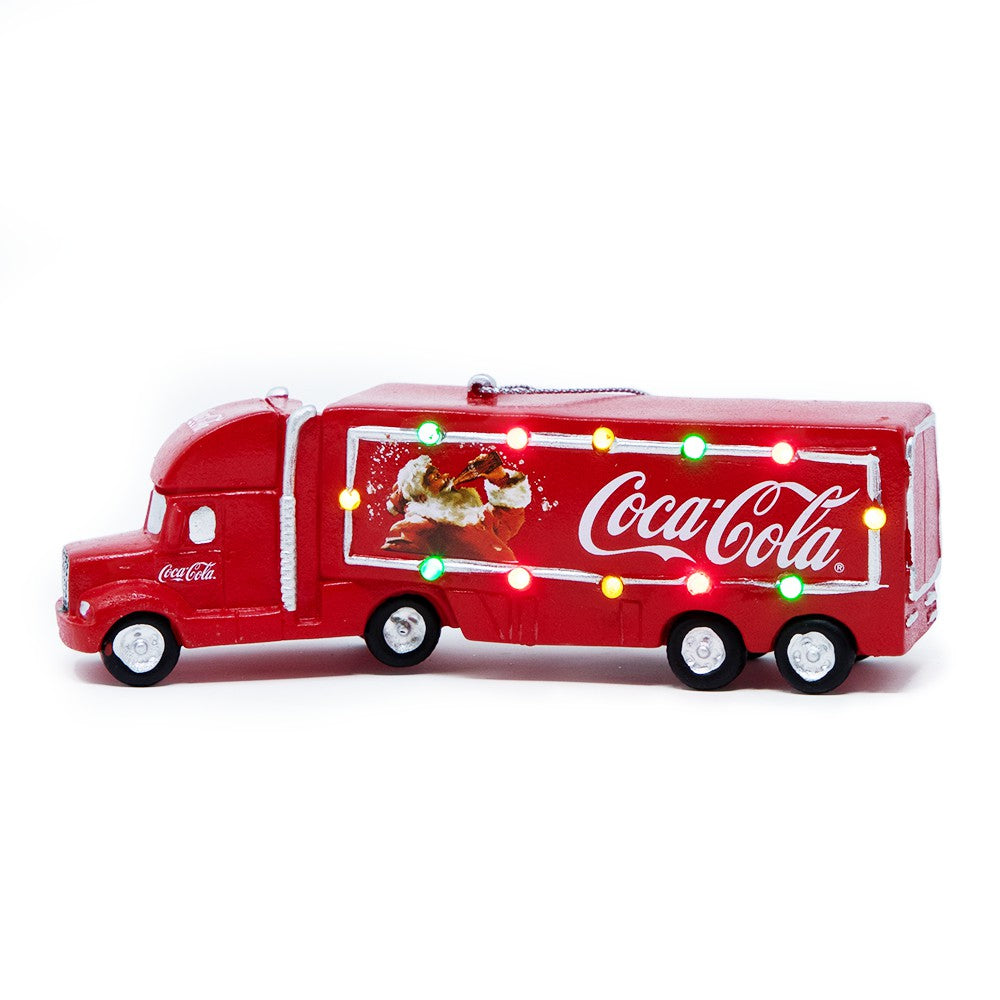 Coca-Cola Store Latest - Coca-Cola Truck with Lights Ornament | Coca-Cola Store