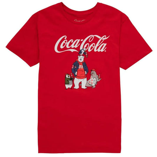 Coca-Cola Store Value - Coca-Cola Unisex  Polar Bear Family T
