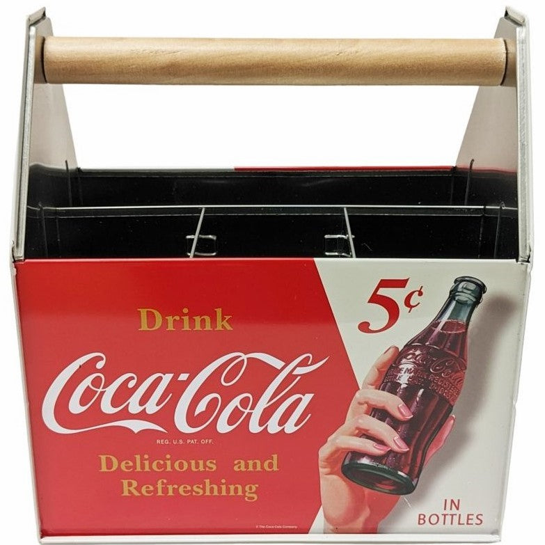 Coca-Cola Store Deals - Coca-Cola Galvanized Tin Utensil Caddy