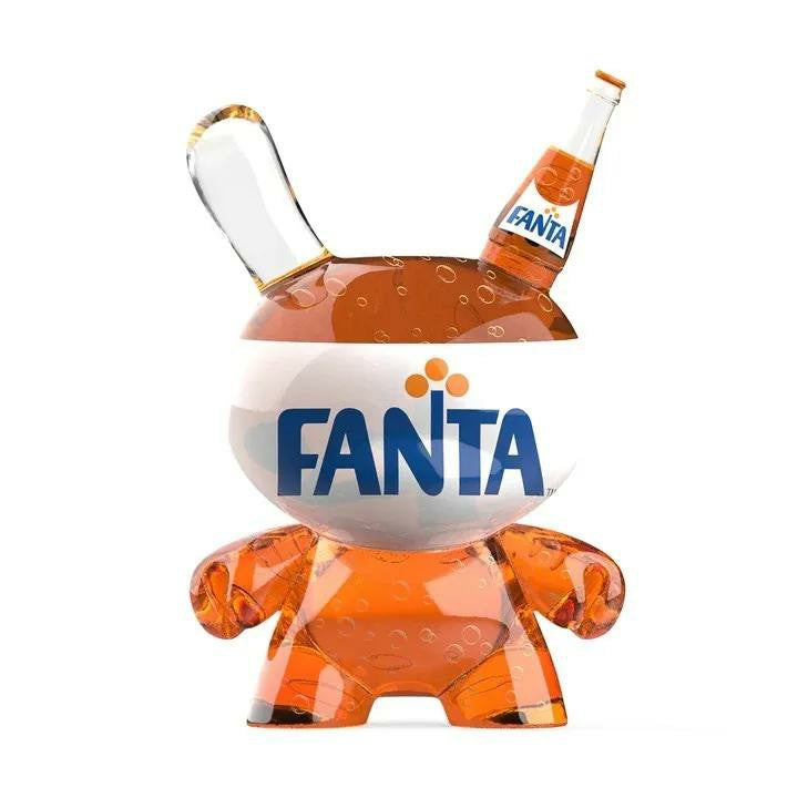Coca-Cola Store Classic - Fanta® & Kidrobot 3" Fanta Orange Resin Dunny Art Figure
