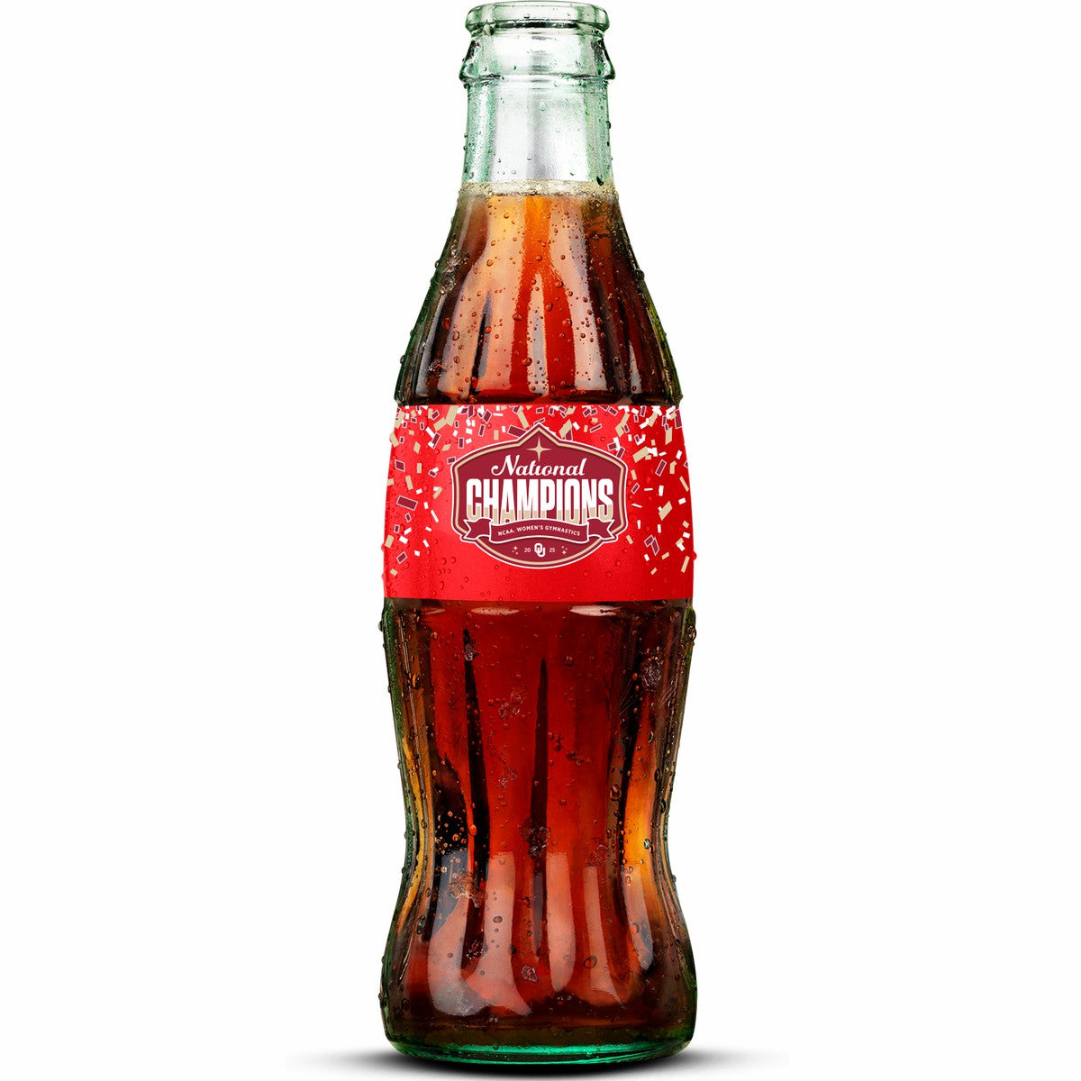 Coca-Cola Store Hot Sale - University of Oklahoma Gymnastics Championship 2025 Bottle