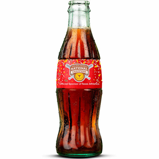 Coca-Cola Store Hot Sale - Texas Longhorns 2025 NCAA DI Softball National Champions Bottle