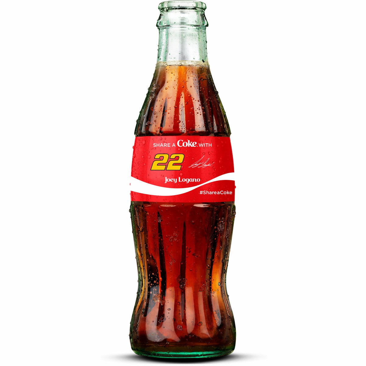 Coca-Cola Store Premium - Joey Logano NASCAR Championship Coca-Cola Bottle
