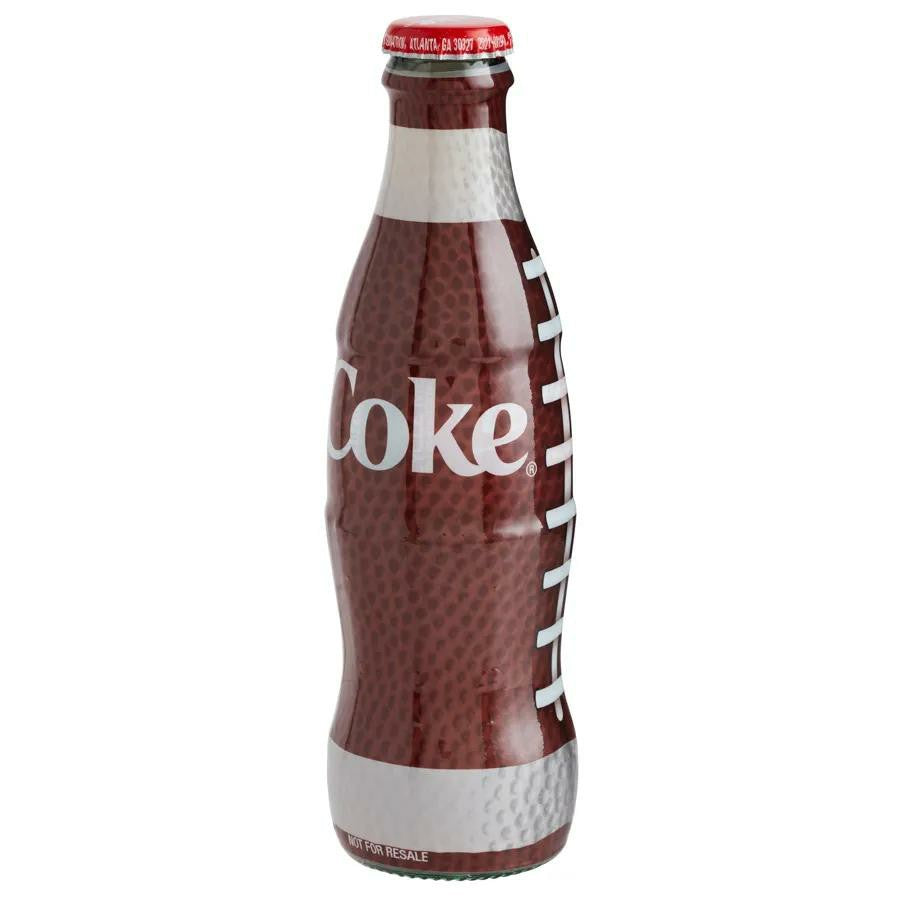 Coca-Cola Store Quality - Coca-Cola Football Full Wrap Collectible Bottle