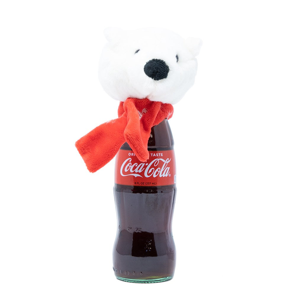 Coca-Cola Store Hot Sale - Coca-Cola Polar Bear Plush Bottle Topper