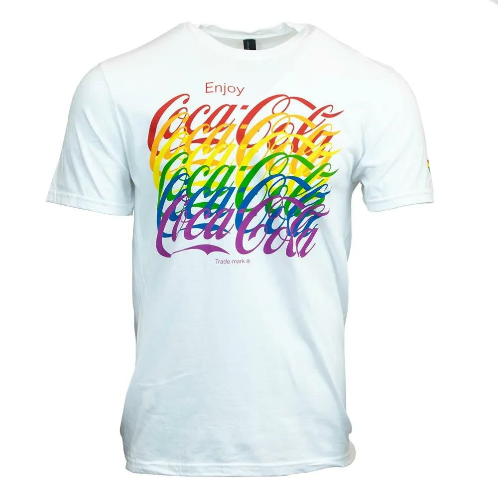 Coca-Cola Store Customer Favorite - Coca-Cola Pride Multi Script Unisex Tee