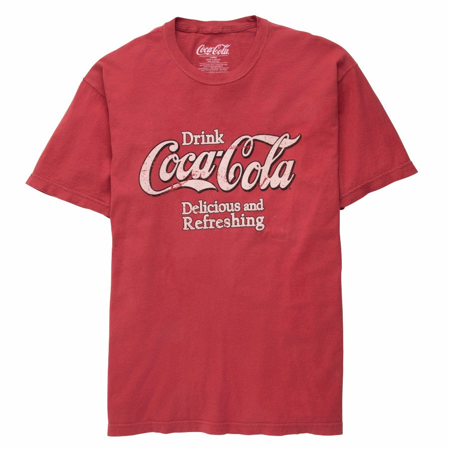 Coca-Cola Store Essential - Coca-Cola D&R Vintage Red Unisex Tee