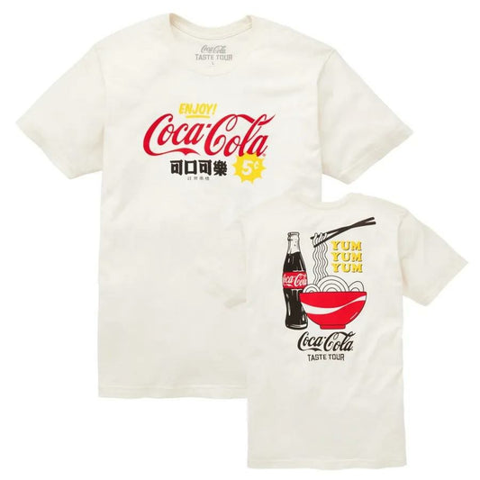Coca-Cola Store Popular - Coca-Cola Taste Tour Unisex Ramen Tee