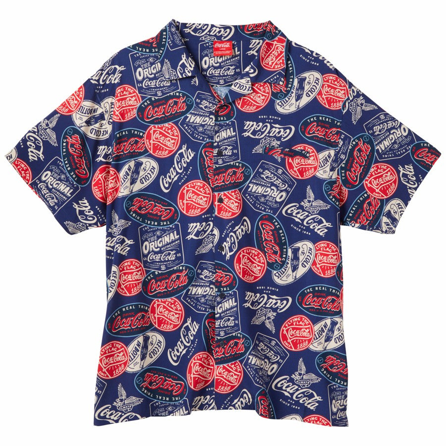 Coca-Cola Store Hot Sale - Coca-Cola Decoupe Unisex Woven Shirt