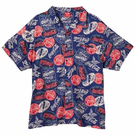 Coca-Cola Store Hot Sale - Coca-Cola Decoupe Unisex Woven Shirt