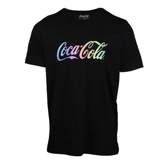 Coca-Cola Store Discount - Coca-Cola Pride Rainbow Script Unisex Tee