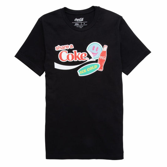 Coca-Cola Store Discount - Share A Coke Unisex Tee Black
