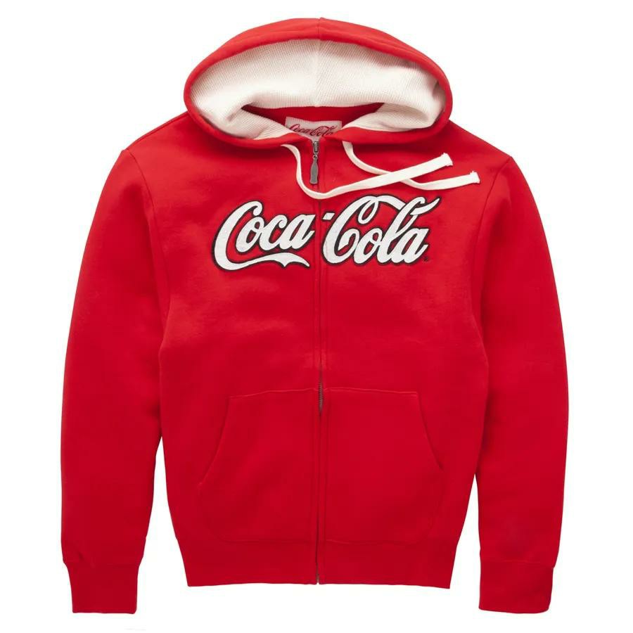 Coca-Cola Store Exclusive - Mn Full Zip Script Hoodie