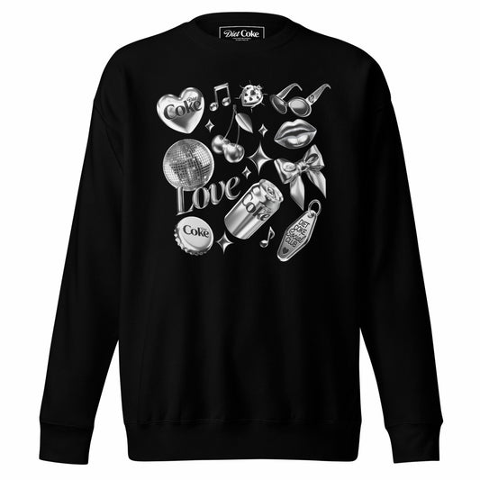 Coca-Cola Store Signature - Diet Coke Chrome Sweatshirt