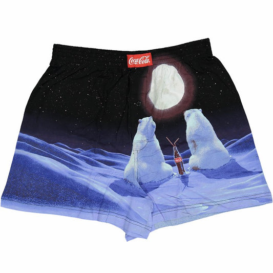 Coca-Cola Store New - Polar Bear Moon Gazing Boxer Shorts