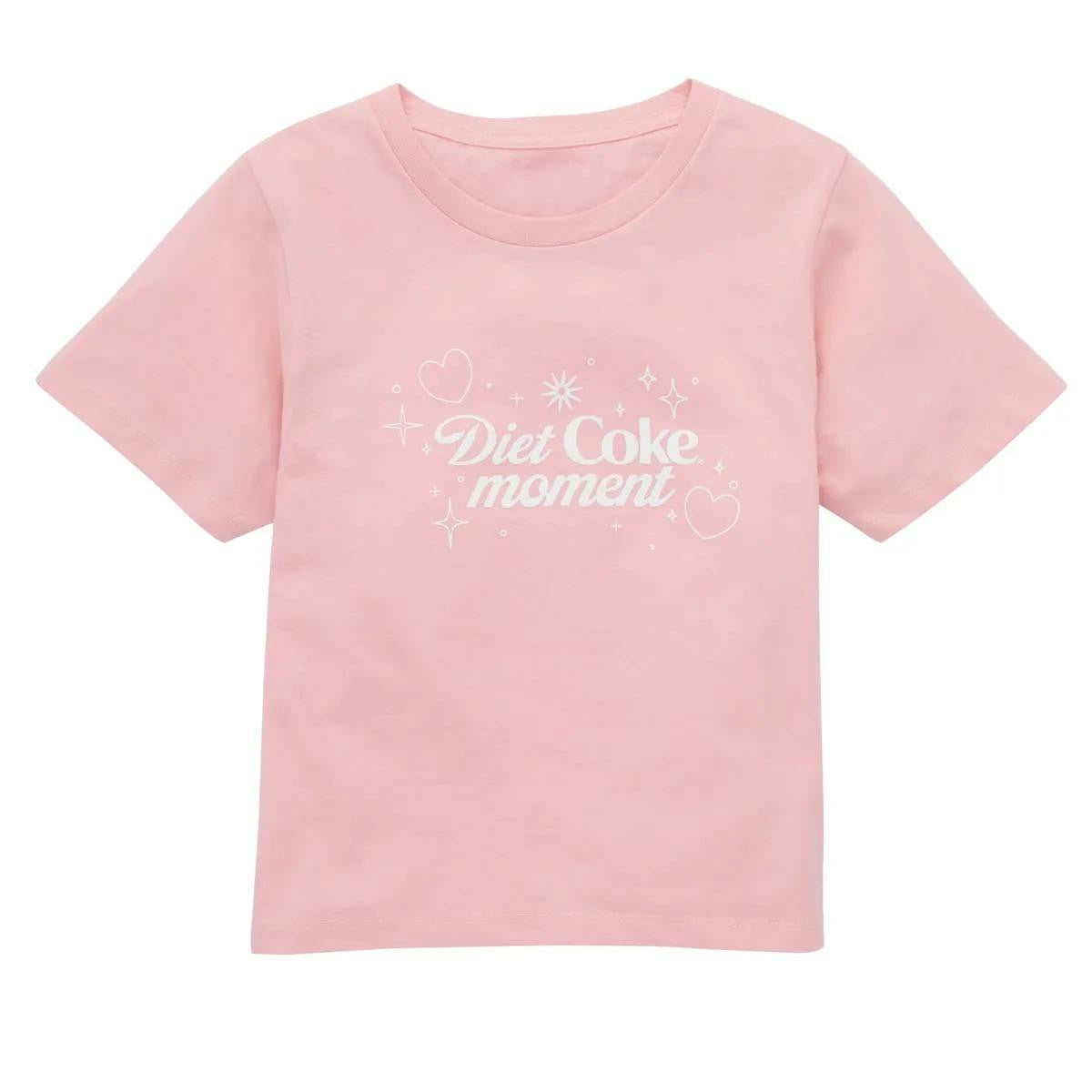 Coca-Cola Store Top Pick - Diet Coke Moment Junior's Pink Tee