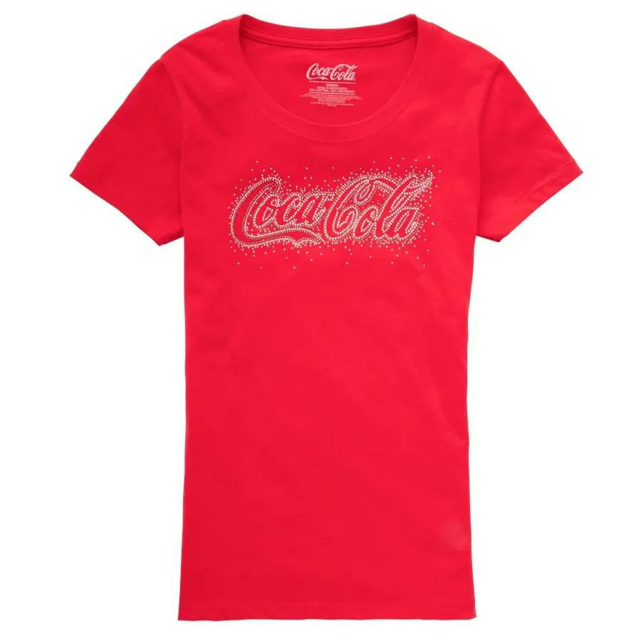 Coca-Cola Store Smart Buy - Coca-Cola Tonal Script Women's Red Tee