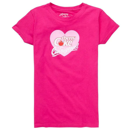 Coca-Cola Store Great Value - Cherry Coke Women's Heart Tee