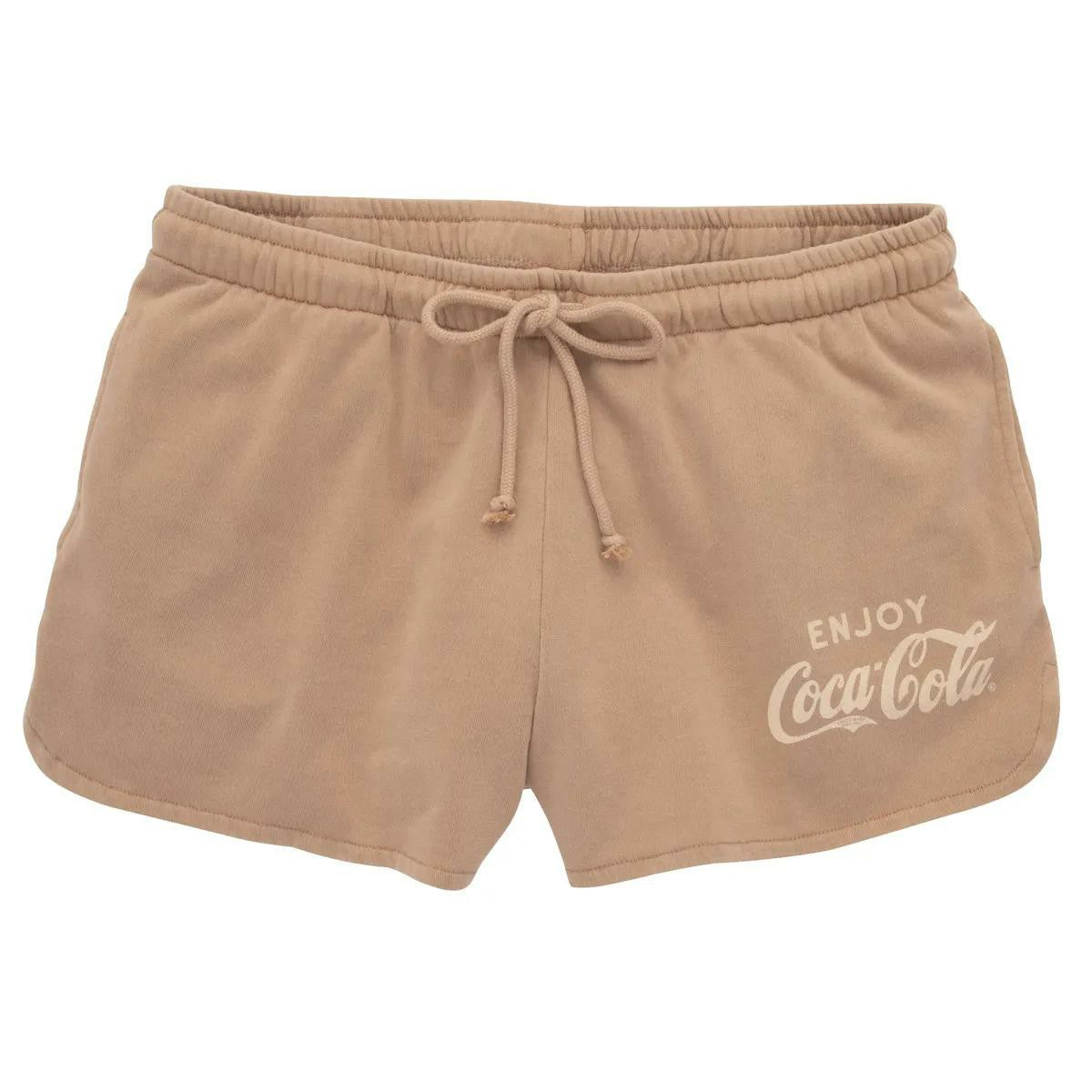 Coca-Cola Store Signature - Coca-Cola Enjoy Coca-Cola Tan Shorts
