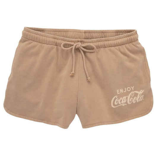 Coca-Cola Store Signature - Coca-Cola Enjoy Coca-Cola Tan Shorts