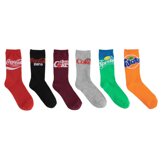Coca-Cola Store Featured - Coca-Cola 6pk Multiband Socks