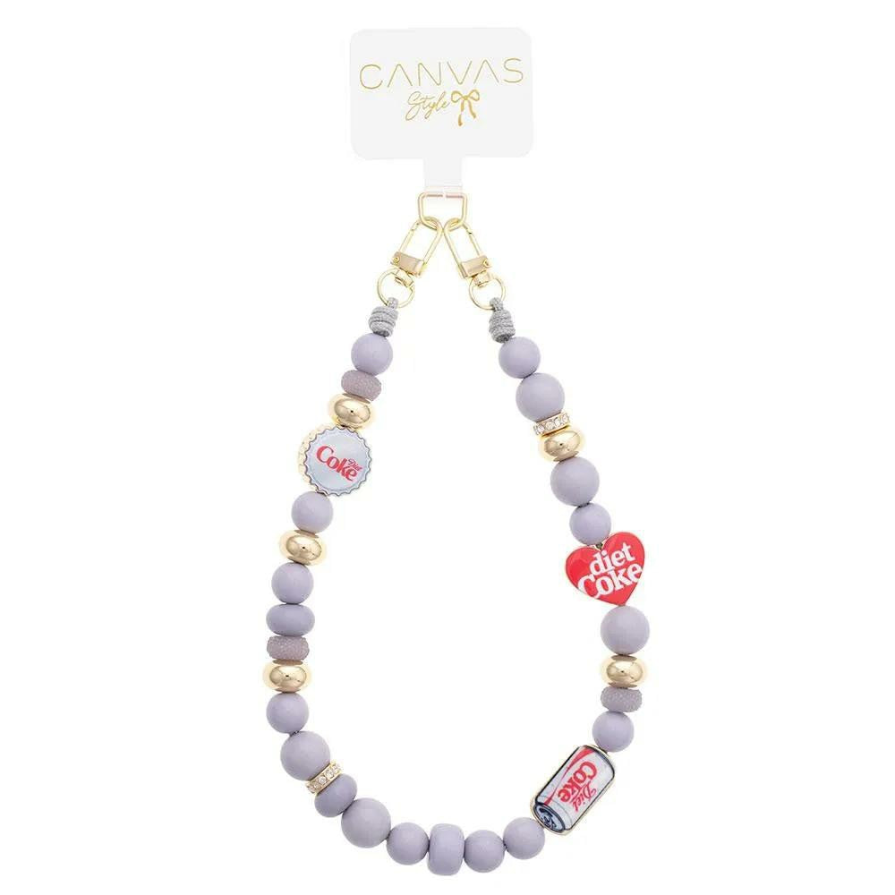 Coca-Cola Store Recommended - Diet Coke Beaded Wristlet