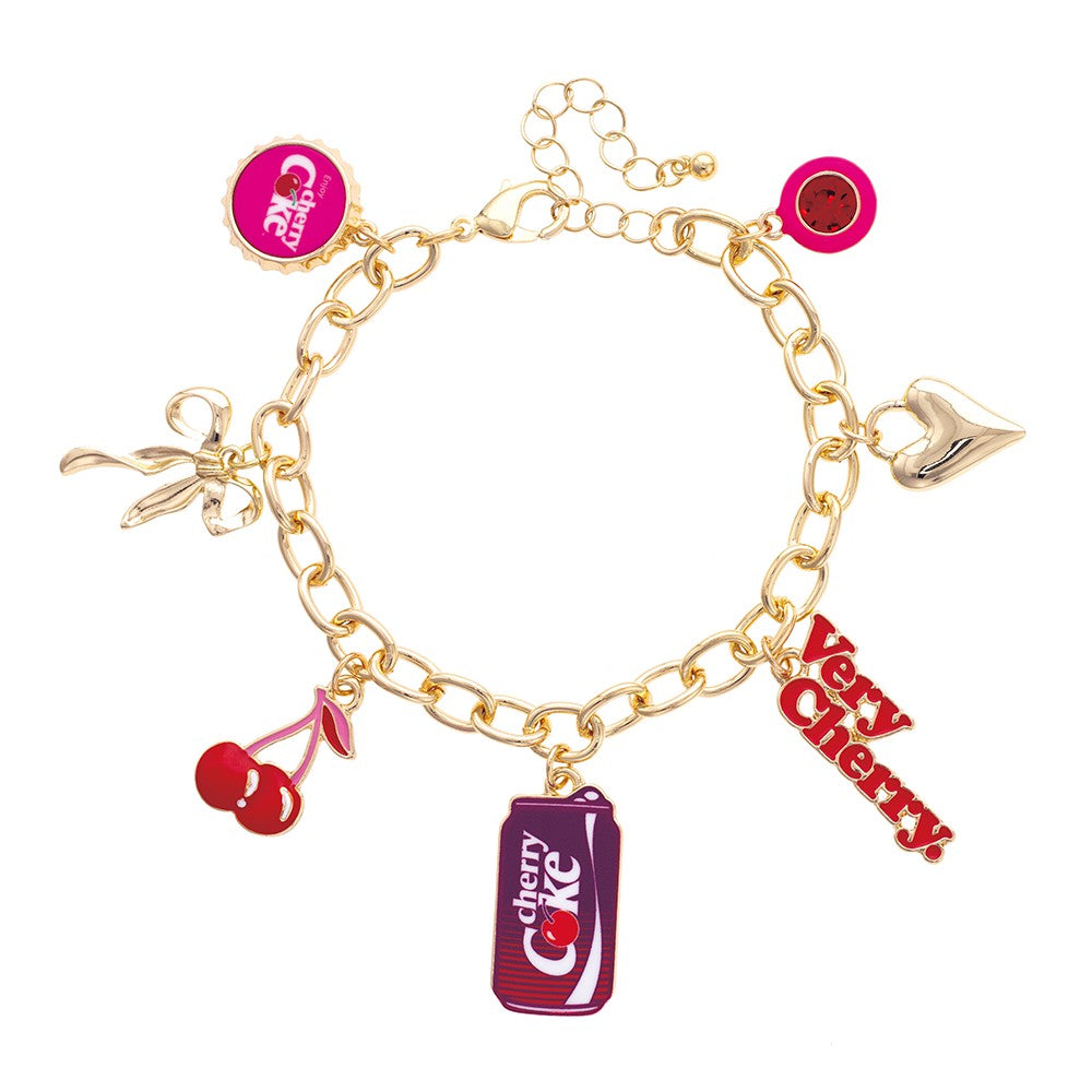 Coca-Cola Store Exclusive - Cherry Coke Icons Charm Bracelet