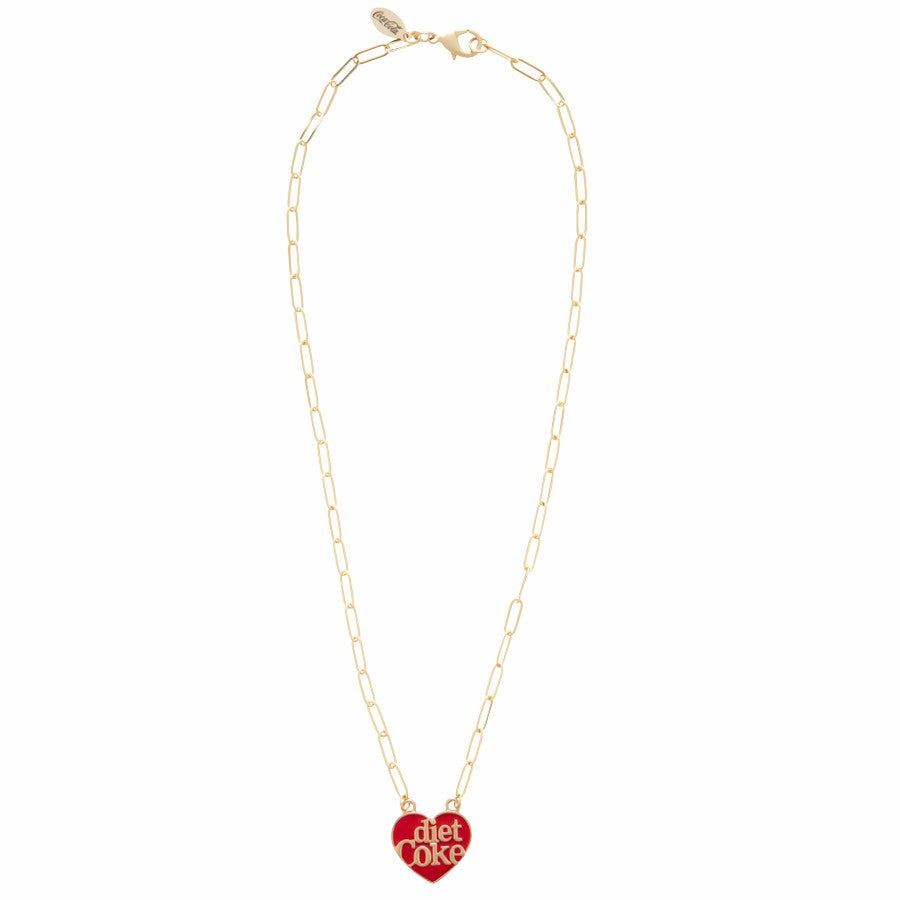 Coca-Cola Store Sale - Diet Coke Heart Necklace