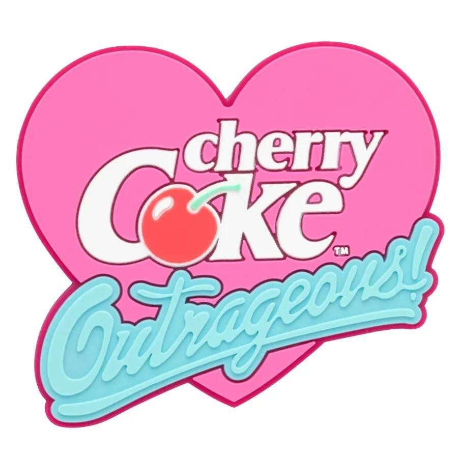 Coca-Cola Store Signature - Cherry Coke Heart Silicone Magnet