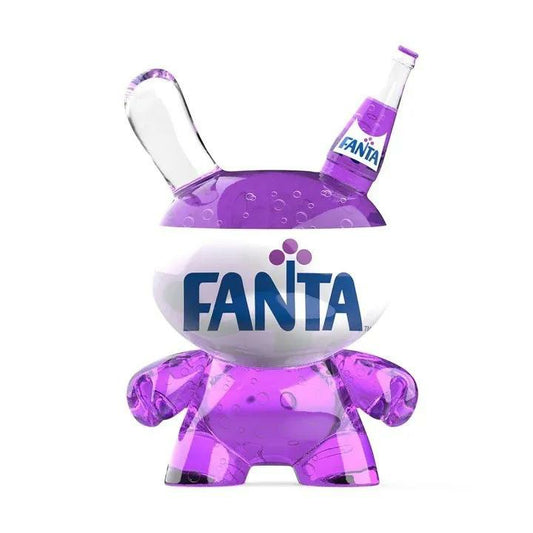 Coca-Cola Store New - Fanta & Kidrobot 3" Fanta Grape Resin Dunny Art Figure