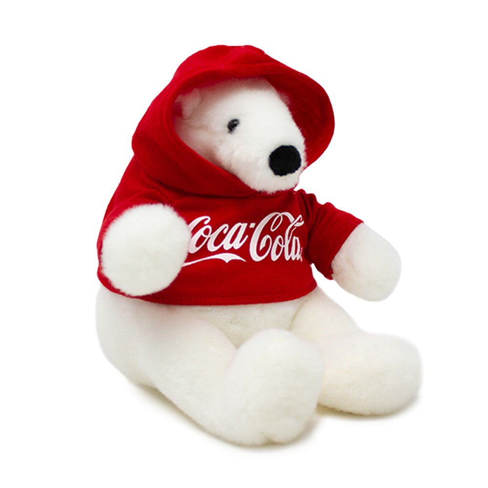 Coca-Cola Store Trending - Coca-Cola Polar Bear Plush W/Hoodie 6"