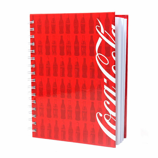 Coca-Cola Store New - Coca-Cola Bottle Print W/Script Notebook