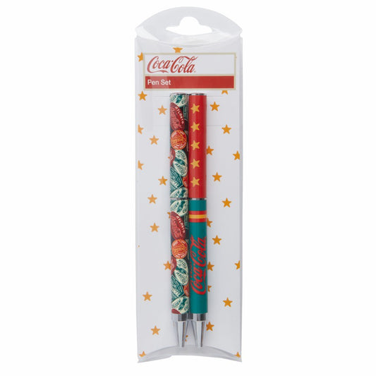 Coca-Cola Store Recommended - Coca-Cola Patches/Stars Pen Set - 2PK