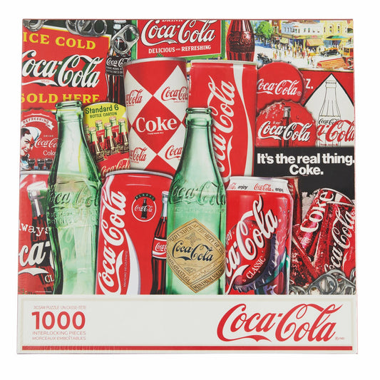 Coca-Cola Store Discount - Coca-Cola Then and Now Puzzle 1000pc