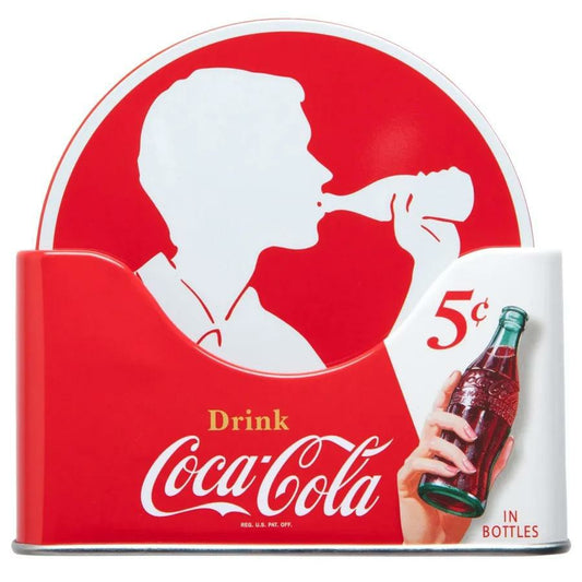 Coca-Cola Store New - Coca-Cola Galvanized Tin Coaster Set