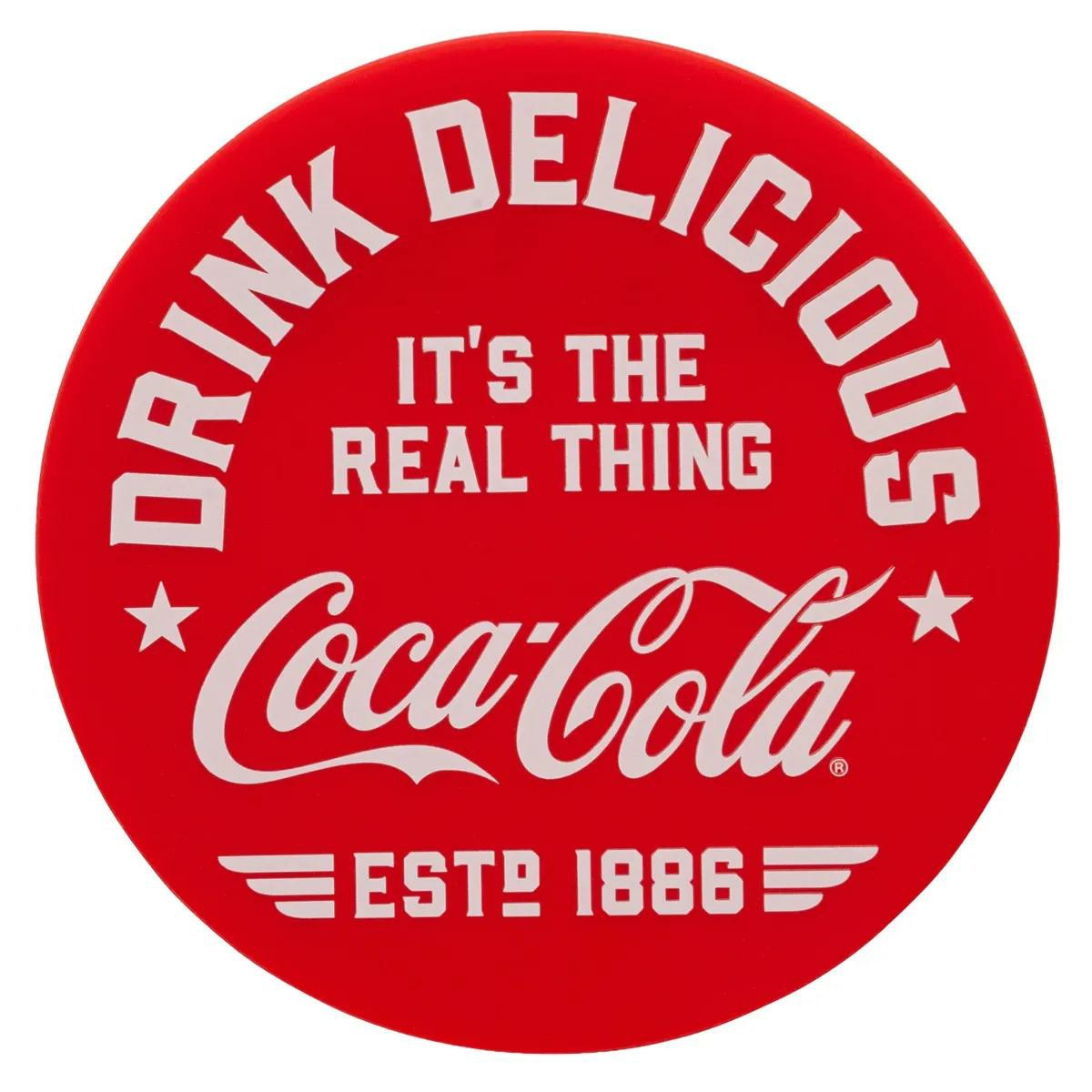 Coca-Cola Store Exclusive - Coca-Cola Drink Delicious Red Coaster
