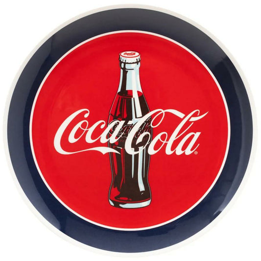 Coca-Cola Store Featured - Coca-Cola Melamine Plate Red Blue